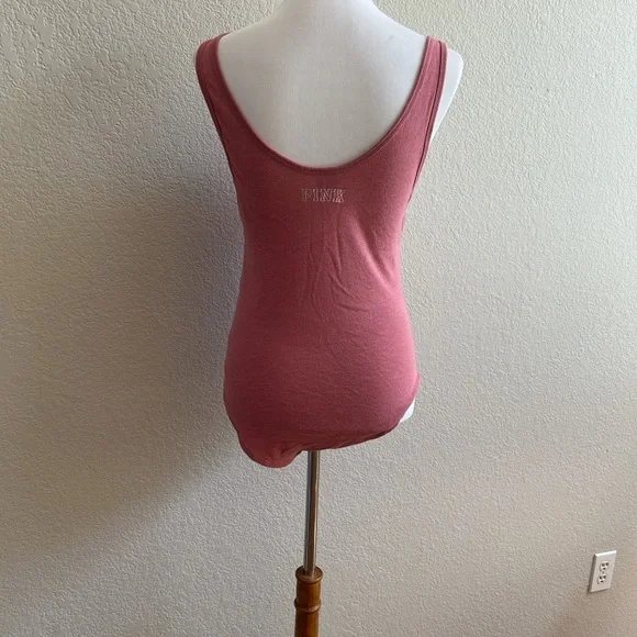 PINK Victoria's Secret Dusty Rose Bodysuit - Picture 5 of 8